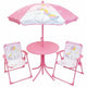 Tisch und Stuhl Set für Kinder Fun House Unicorn Rosa