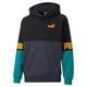 Jungen Sweater mit Kapuze Puma Puma Power Colorblock Schwarz